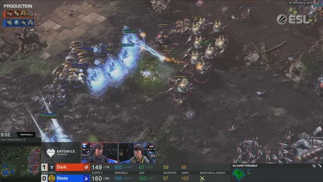 SC2 - Stats[P] vs. Dark [Z] - Semifinal - IEM Katowice 2019 смотреть онлайн