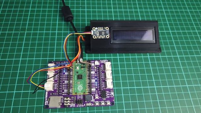Measure Temperature Using PCT2075 And Maker Pi Pico смотреть онлайн