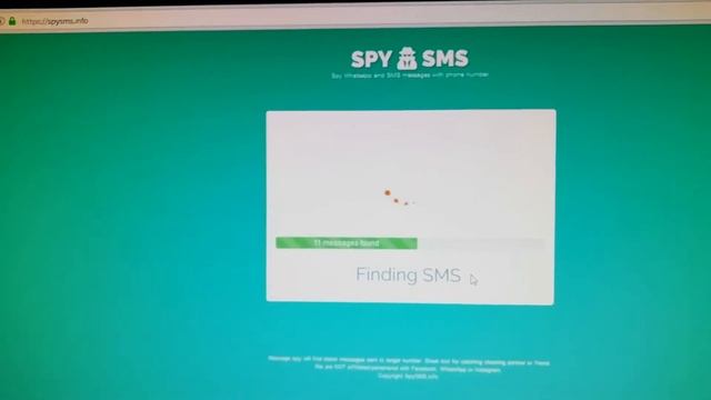 Read SMS messages online (only phone number required) смотреть онлайн