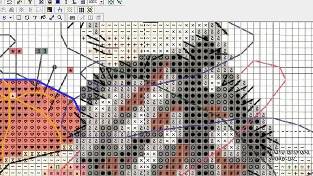 Pattern Maker V4 Pro - перенабор схемы ч.4 - бэк и прочие стежки