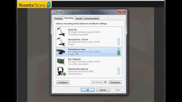 Set Up a HeadSet for Rosetta Stone смотреть онлайн