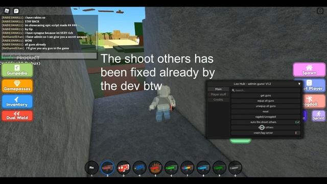 Admin guns script (made by tip) смотреть онлайн