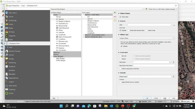 Qfield For QGIS Part 1: Custom Forms In QGIS