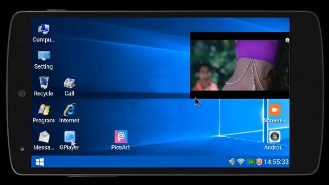 Android ফোনকে কম্পিউটার বানিয়ে ফেলুন Window 10 Install করে смотреть онлайн