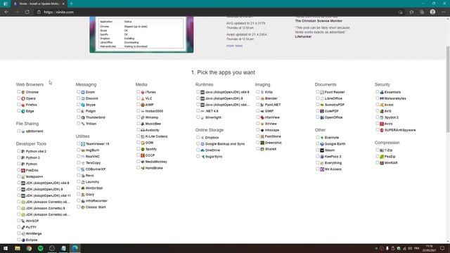 TÉLÉCHARGER PLUSIEURS LOGICIELS/APPLIS EN MÊME TEMPS SUR WINDOWS 10 AVEC NINITE PC ! смотреть онлайн