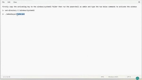 Activate Windows 11 Using windows 10 Licensee key with PowerShell command