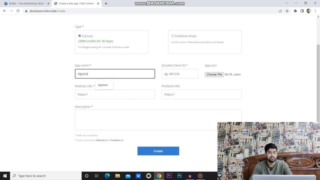 How to Connect ZERODHA with ALGOTEST for ALGOTRADING || Stock Market || Harshith Bhardwaj смотреть онлайн