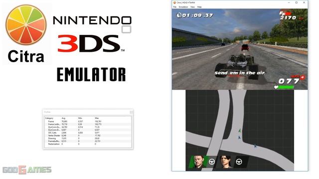 Citra 3DS Emulator - Fast & Furious: Showdown Ingame Shader JIT смотреть онлайн