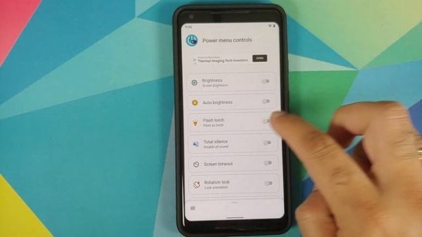 Android 11 Power Menu Customization Without Root