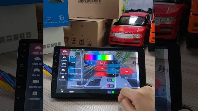 Vehicle safety Android Monitor Black Box 360 panoramic Bird view car AHD camera recorder system смотреть онлайн