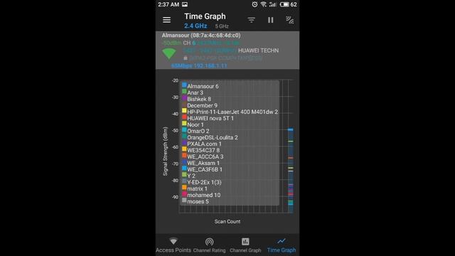 Wifi Analyzer смотреть онлайн