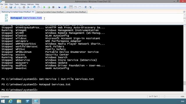 21 Powershell Redirecting Formatted Output смотреть онлайн