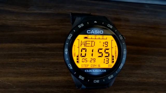 Casio watch faces for full android watches (orange) смотреть онлайн