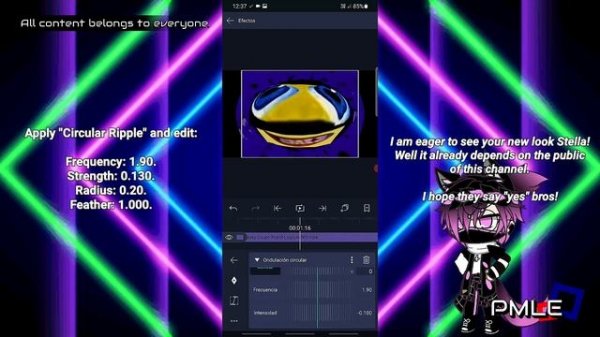 (Requested) How To Make Cute [X] Effect on Android?