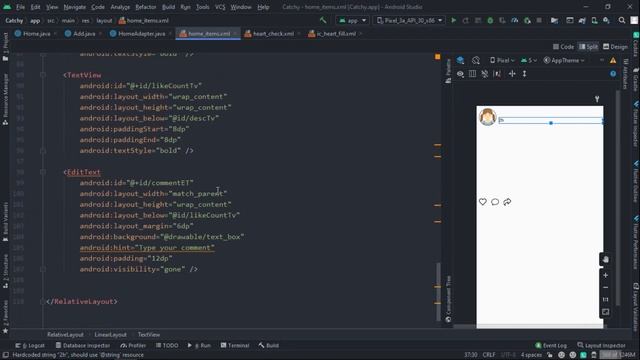 How to create Social Media App in Android Studio || Part 25 смотреть онлайн