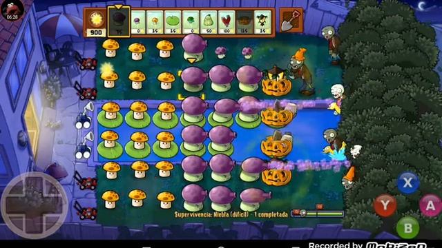 supervivencia: Niebla (difícil) part 1 PVZ Xbox android смотреть онлайн