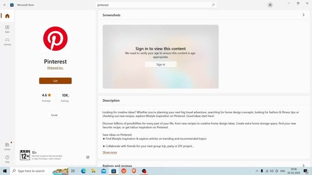 How To Install Pinterest App In Windows Pc/Laptop (Easy Method) смотреть онлайн