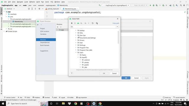 Lấy mã SHA 1 trong Android Studio, 2 chế độ debug và release смотреть онлайн