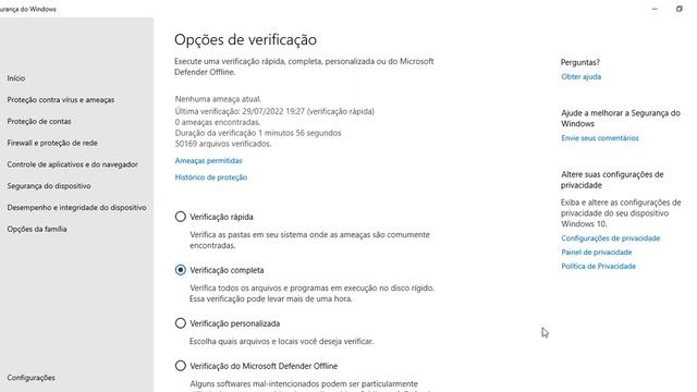 Como Verificar e Remover Vírus e Ameaças no Windows 10 Verificação Completa Windows Defender смотреть онлайн