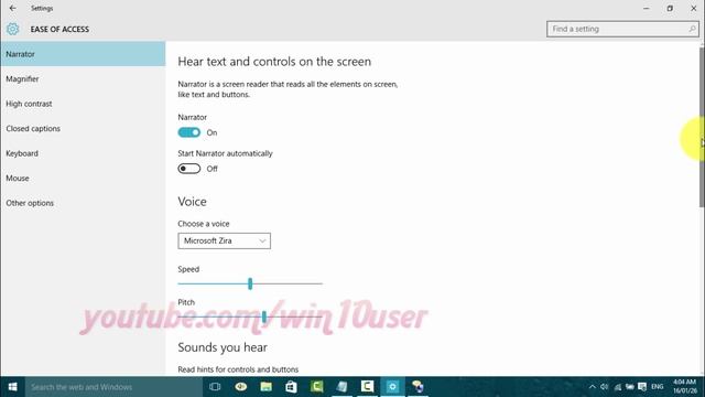 Windows 10 : How to enable or Disable Hightlight Cursor Narrator смотреть онлайн