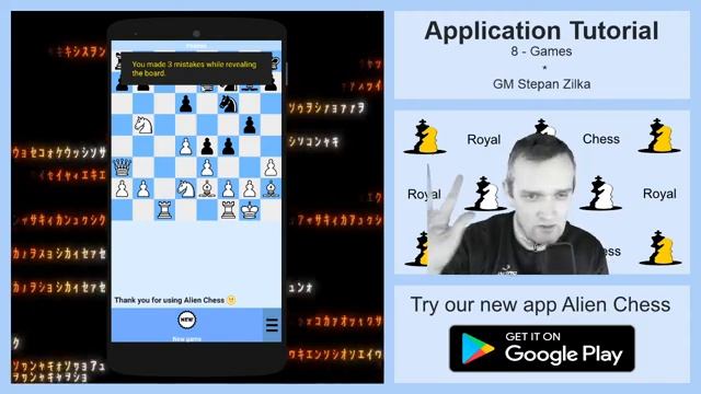 AlienSeries - Your Free Android Chess Application - Games смотреть онлайн