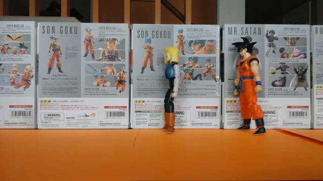 goku vs android 18 stop motion fight смотреть онлайн