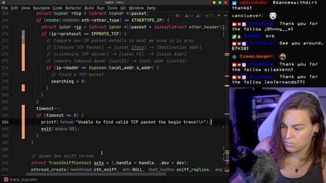 Kernel Hacking | Network Instrumentation, Packet sniffing with libpcap | TCPjack in C смотреть онлайн