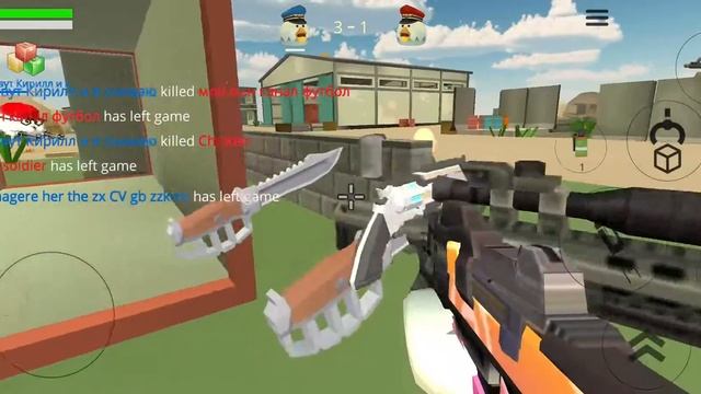 Chicken Gun Gameplay Walkthrough Part - 01 New Update (iOS,Android) смотреть онлайн