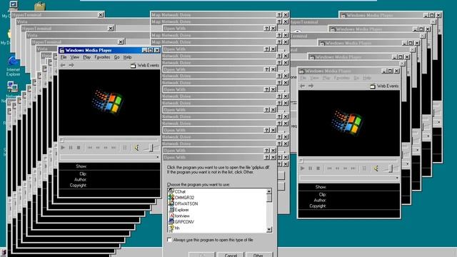 Windows 98 SE Crazy Error смотреть онлайн