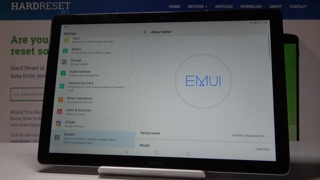 HUAWEI MediaPAD M5 Check Serial Number смотреть онлайн
