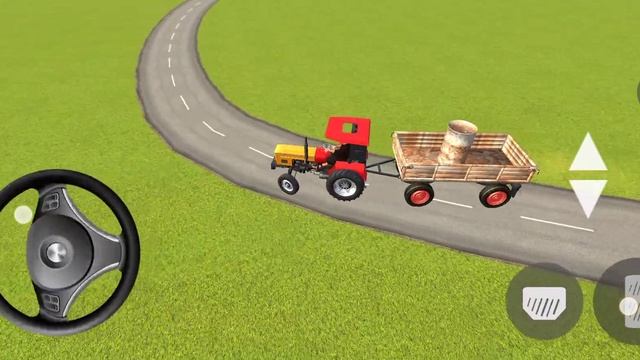 TRANSPORTING tractor driving 3d #fs22 #gta5 #gtav Android gameplay смотреть онлайн
