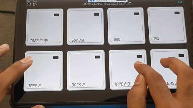 indian tapes patch in Android phone drum machine app / swarup pads смотреть онлайн