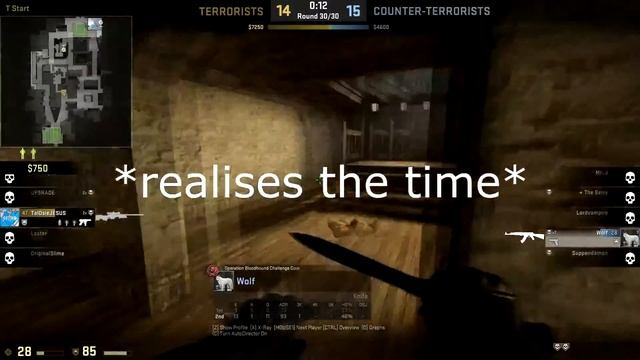 CS GO THE DREAM Italy 1v3 Clutch смотреть онлайн