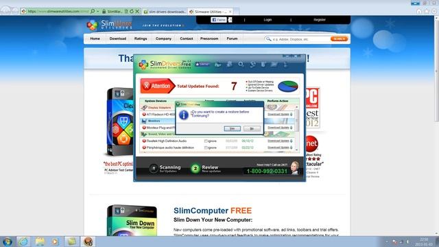 Installer les pilotes de Windows facilement avec SlimDrivers Free смотреть онлайн