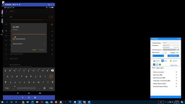 Turn your Windows PC into wifi Hotspot with (mHotspots) смотреть онлайн