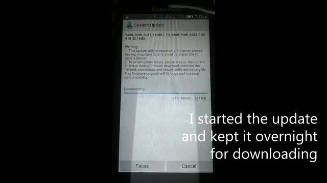 How I Updated My Lenovo S660 to Kitkat (Over The Air) смотреть онлайн