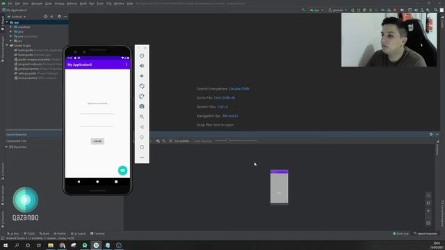 [Mobile Android] Inspecionando elementos com Layout Inspector no Android Studio смотреть онлайн
