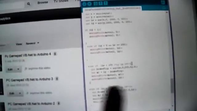 Pc Gamepad VB.Net to Arduino 5 смотреть онлайн