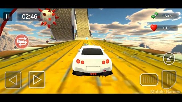 Racing Car Stunt - Stunt Race - Car Stunt Driving Racing Games - Android Gameplay смотреть онлайн