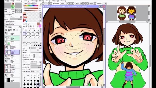 Puppeteer Chara SpeedPaint~! [PaintToolSAI #4] смотреть онлайн