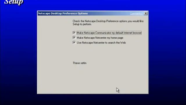 Installing Netscape Communicator 4.5 on Microsoft Whistler Build 2296 смотреть онлайн