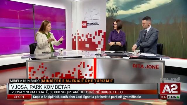 Lumi Vjosa shpallet Park Kombëtar. Në studio Mirela Kumbaro, ministre e Mjedisit dhe Turizmit смотреть онлайн