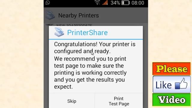 How to print from your Android Phone मोबाईल से प्रिन्ट केसे निकाले ? смотреть онлайн