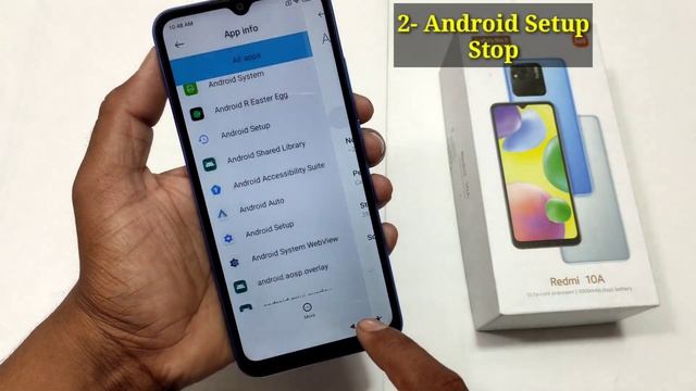 Redmi 10A FRP/Google Account Bypass Without Pc