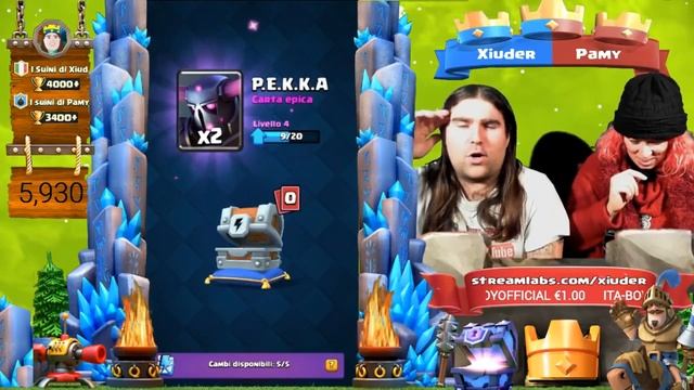 DOPPIO BAULE MAGICO E DOPPIO BAULE CANGIANTE CLASH ROYALE!!! смотреть онлайн