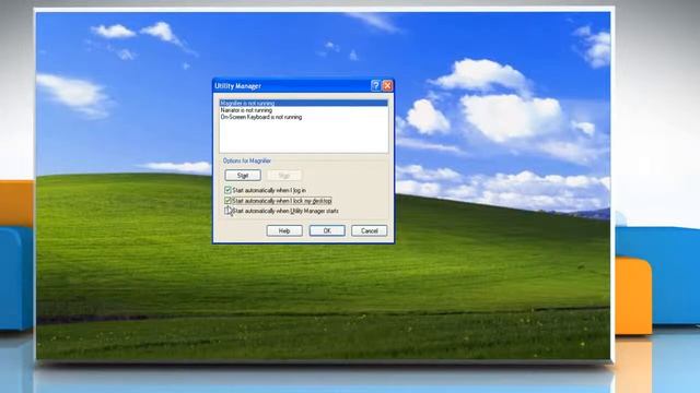 Windows® XP: Manage accessibility programs with Utility Manager смотреть онлайн