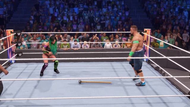 🔥WWE 2K23 | John Cena Vs Muscle Girl : WWE2K June 17, 2023