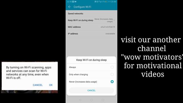 How to| By turning on wifi scanning,apps and services can scan for wifi networks at any time, смотреть онлайн