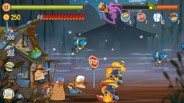 Swamp Attack - Episode 9. Level 3 Gameplay Android walkthrough смотреть онлайн