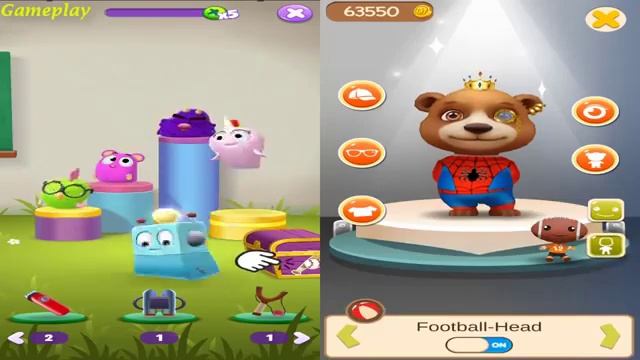 Meu Talking Tom 2 VS BB Bear смотреть онлайн